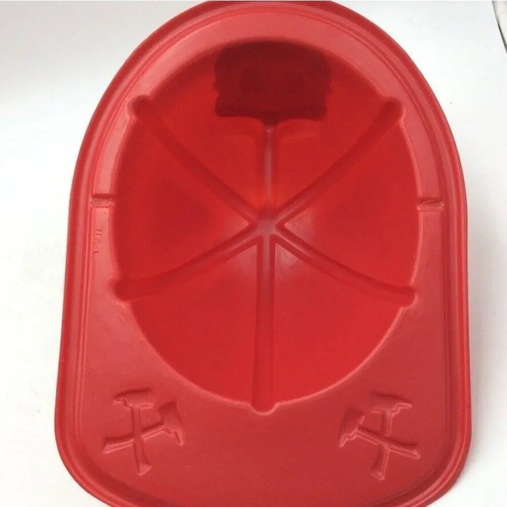 Red Plastic Paw Patrol Firefighter Marshal Chief Hat Plastic Firetrucks Lot 4